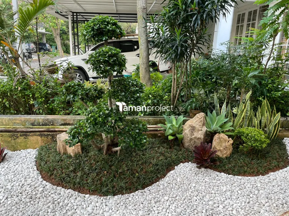 Proyek Zen Garden/ Taman Kering di BSD | Ibu Angela