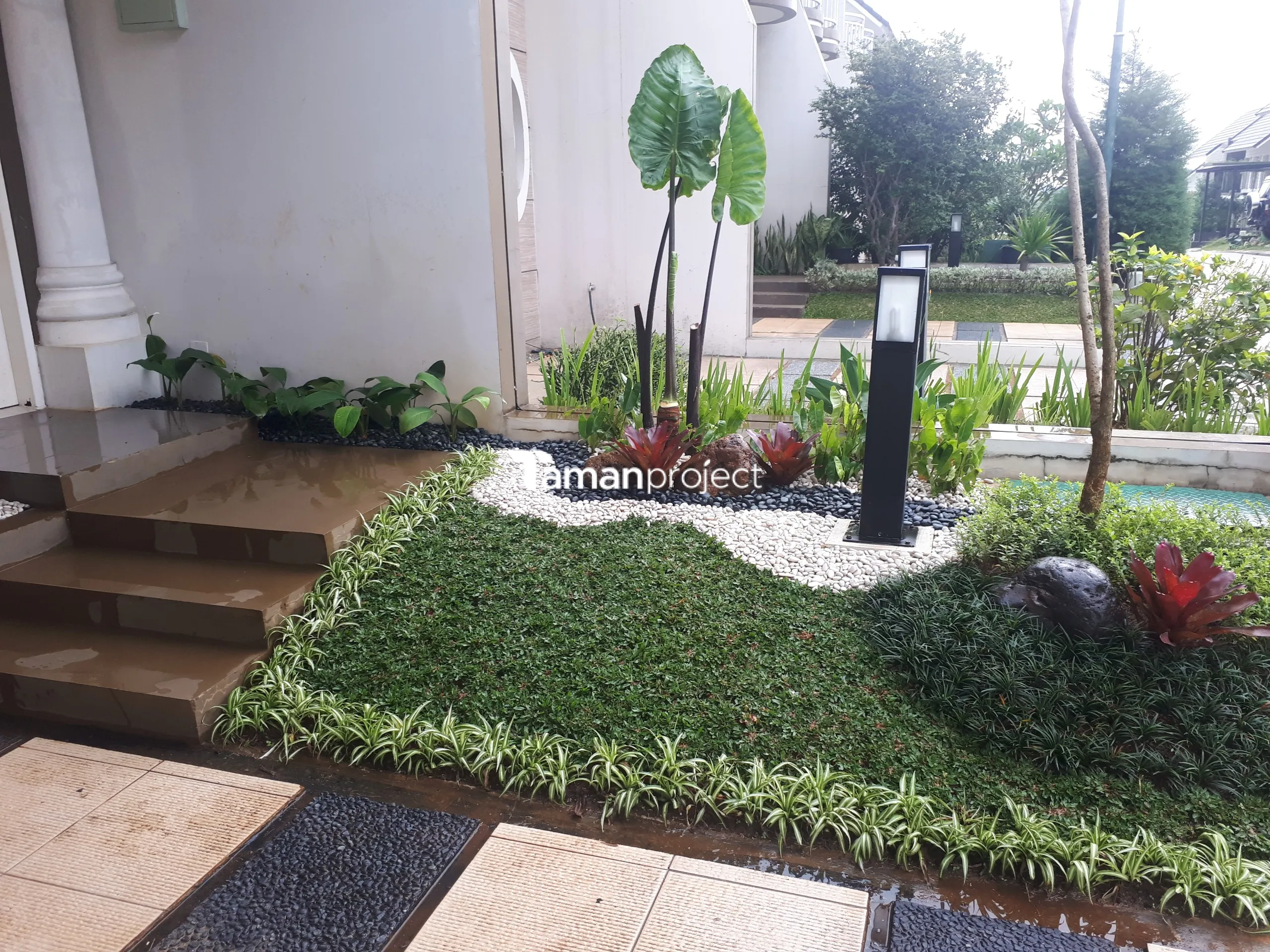 Proyek Tropical Minimalis - Rancamaya Golf Estate, Bogor - Pak Dermawan