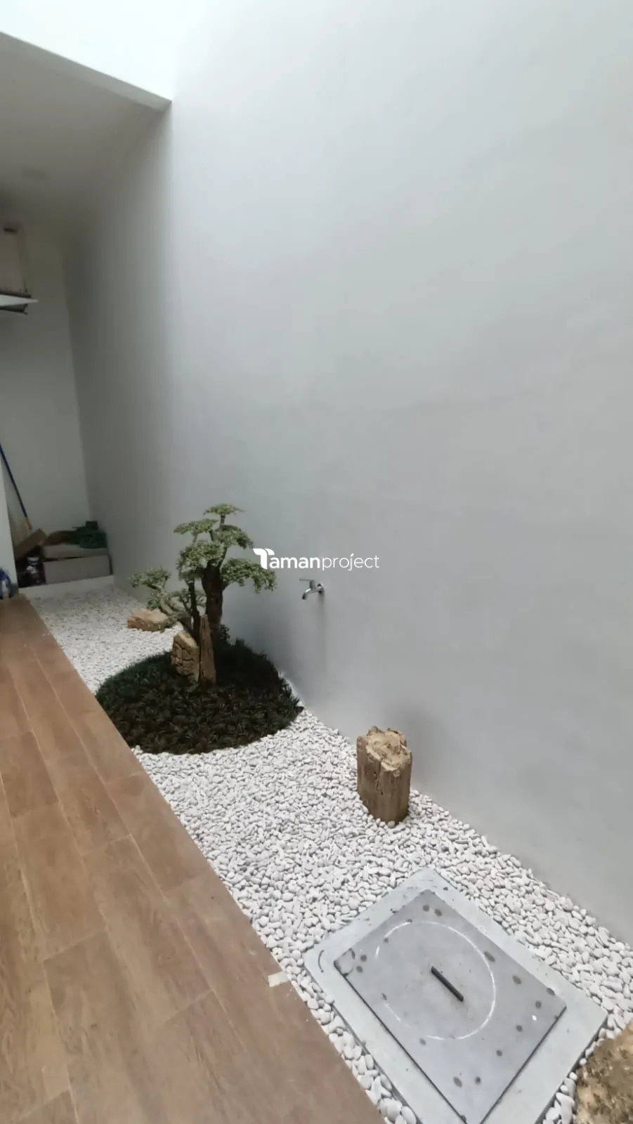 Proyek Zen Garden Minimalis Pak Fitto Rahman Bintaro