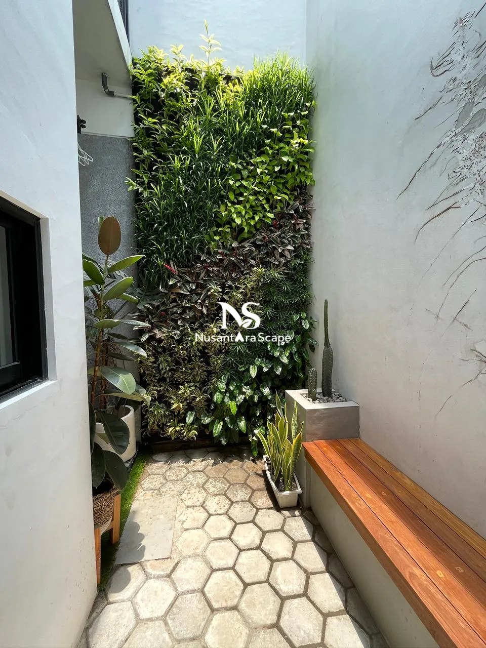 Proyek Vertical Garden Karpet Ibu Anatasya - Balboa Bintaro - Foto Gallery 7
