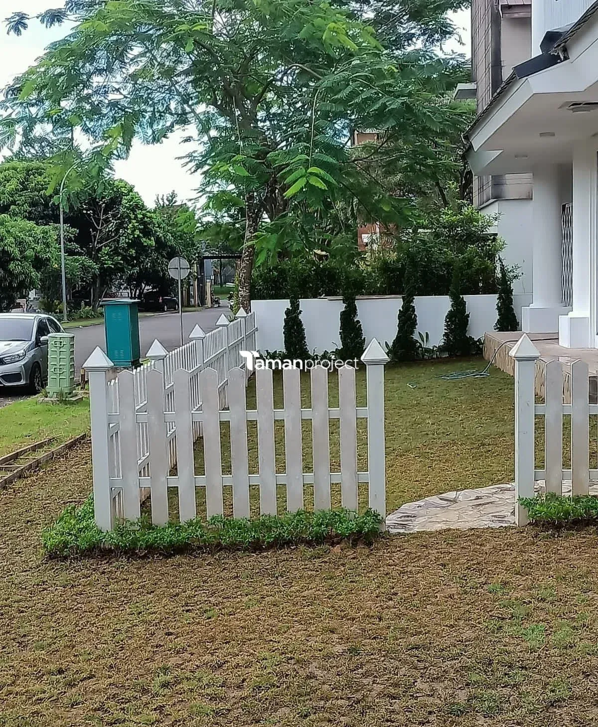 Proyek Pemasangan Rumput Jepang di BSD