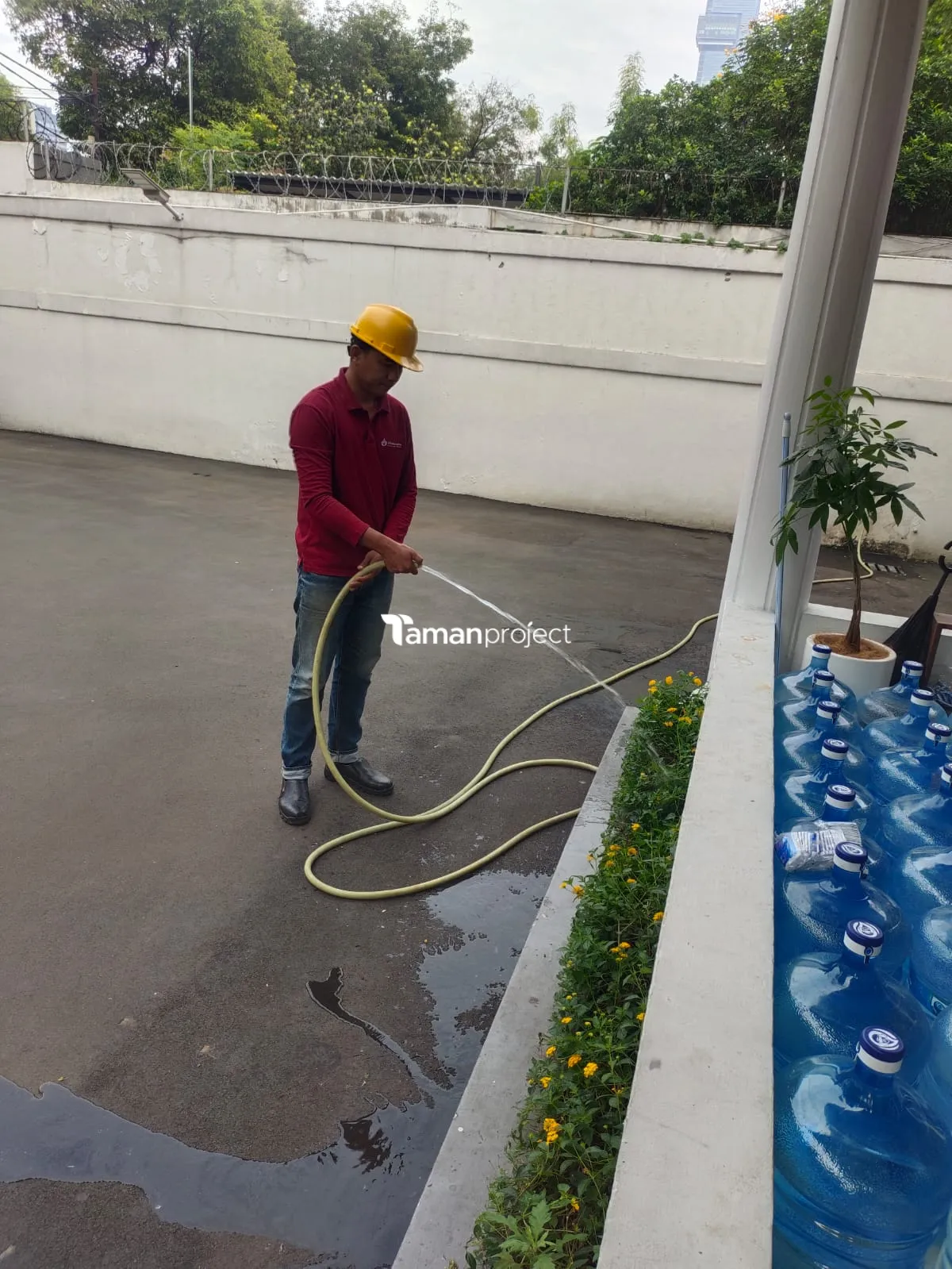 Perawatan Taman PT Permata Karya Jasa Menteng Jakarta